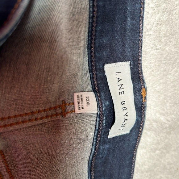 Lane Bryant Blue Denim Skinny Jeans Size 22L - Picture 3 of 6